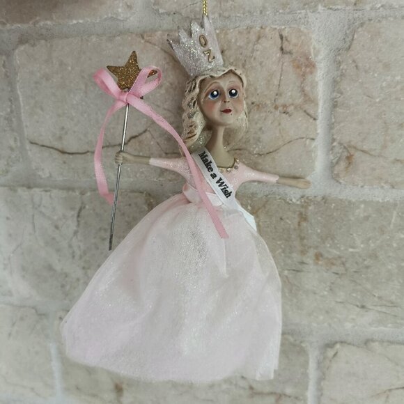 Glinda Good Witch Ornament Whimsical Wizard of Oz Ashton Drake Galleries Dangle - Picture 3 of 9